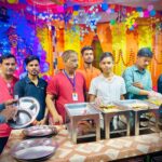 बाबा बर्फानी समिति का भंडारे में  भक्तों की सेवा मे ग्वालियर के सेवादार  हाजिर